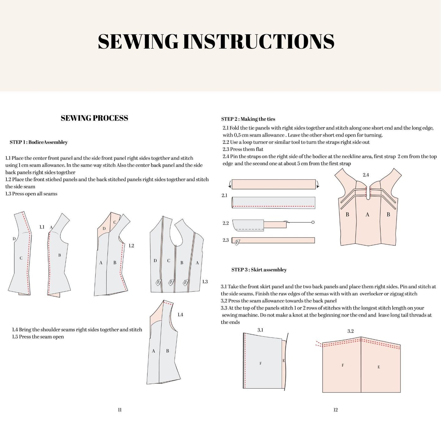 Daisy Drop-Waist Dress - Digital Sewing Pattern