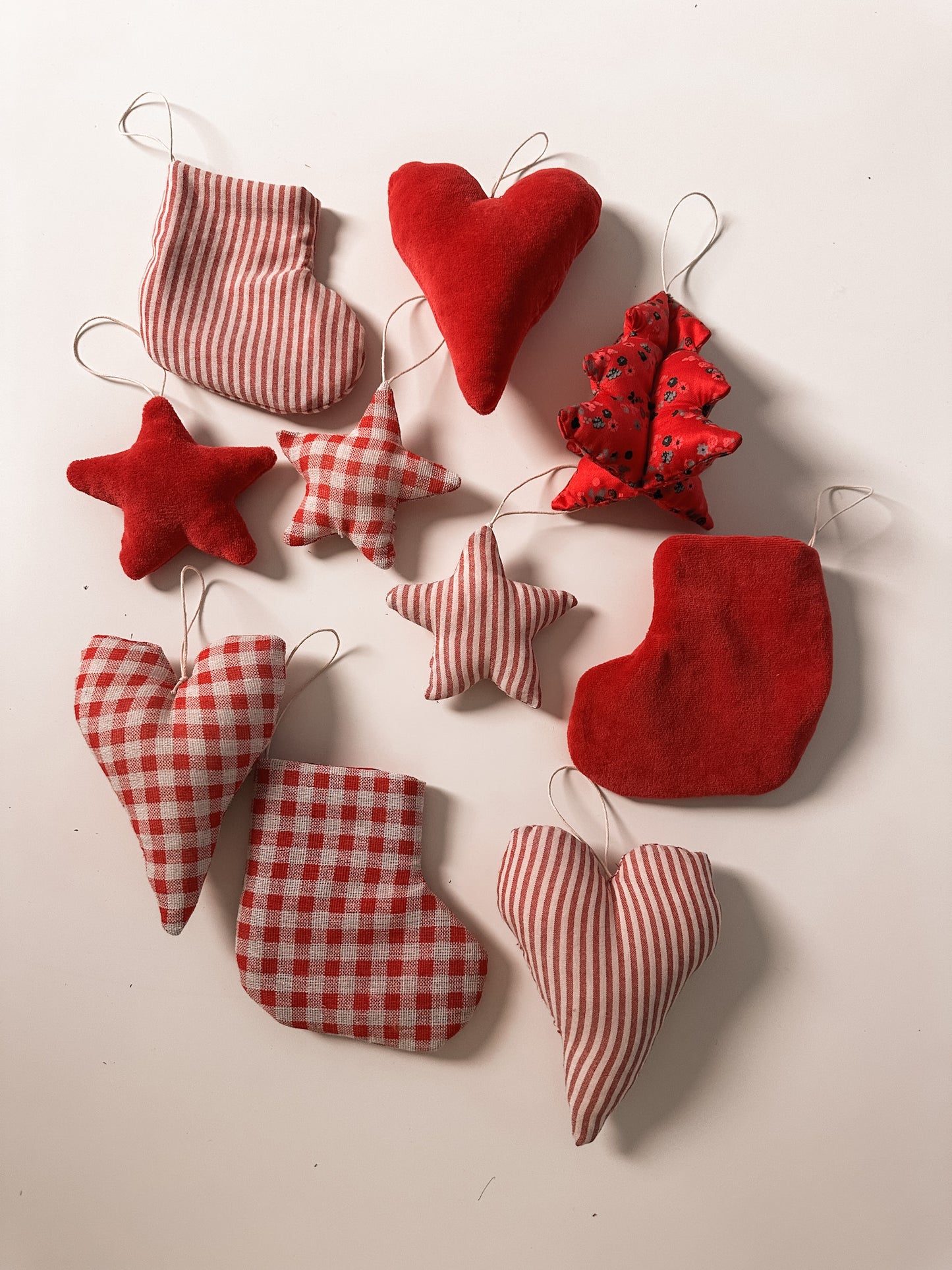 Tree ornemants sewing pattern