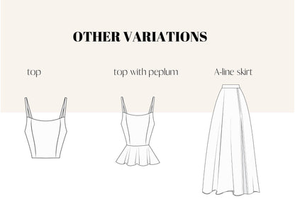 Sway- A line dress - Digital Sewing Pattern
