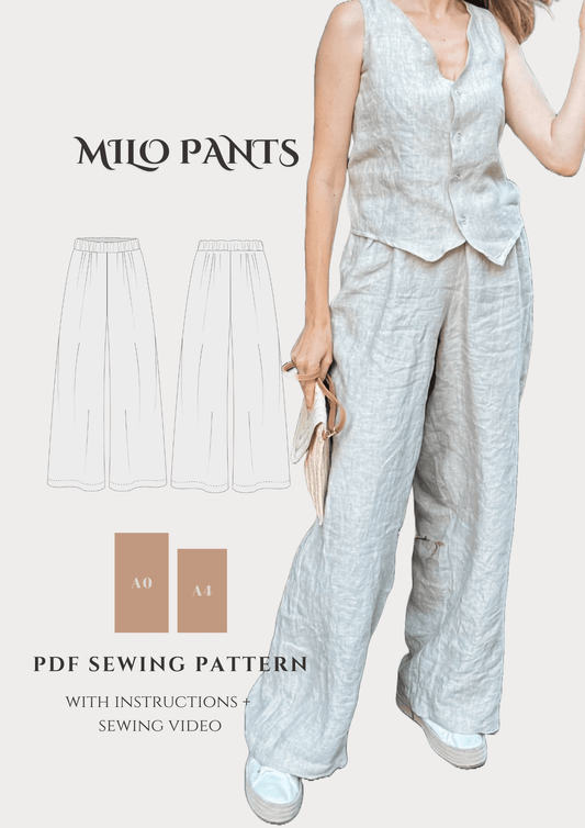 Milo Pants - Digital Sewing Pattern
