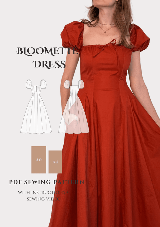 Bloomette Dress – Digital Sewing Pattern