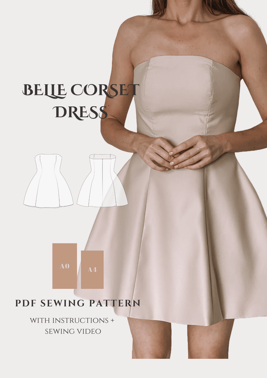 Belle Corset Dress - Digital Sewing Pattern